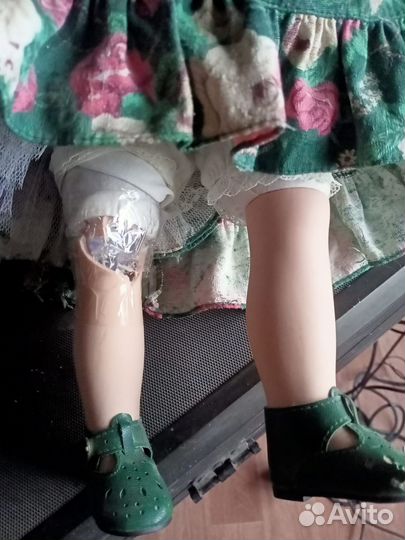 Кукла фарфоровая коллекционная большая