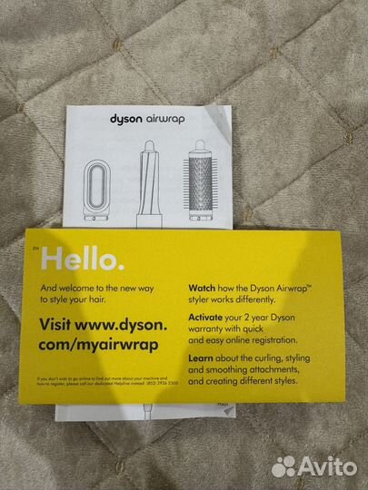 Стайлер dyson airwrap complete long