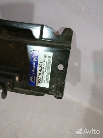 Хендай Солярис 2011- Лонжерон задний левый 3065