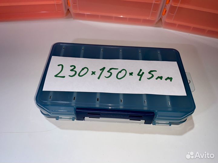 Коробка для воблеров 230х150х45мм