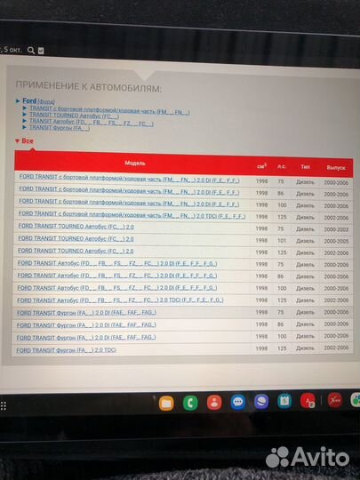 Ford привод правый