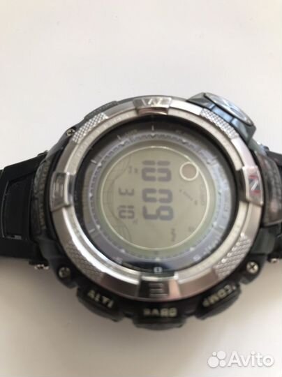 Часы casio pro trek 1500 титан