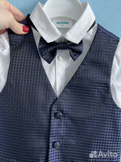 Рубашка с жилеткой детская acoola