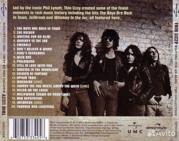 Thin Lizzy-Waiting For An Alibi-The Collection(CD)