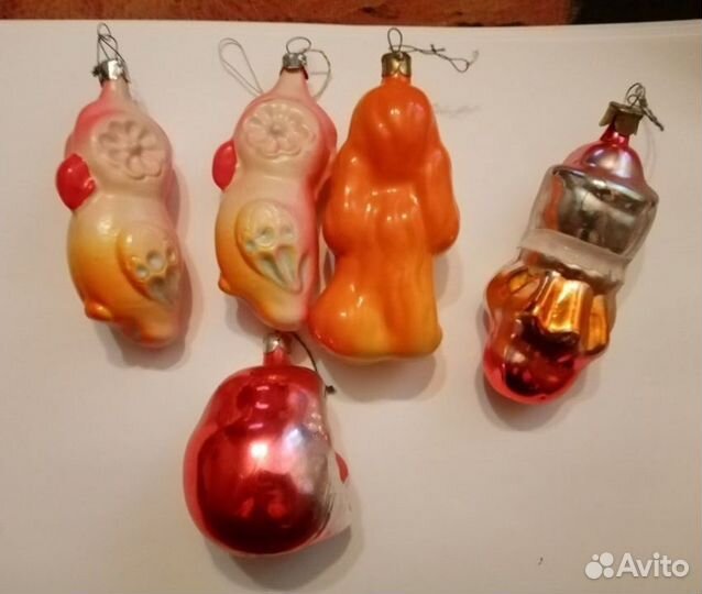 Елочные игрушки СССР