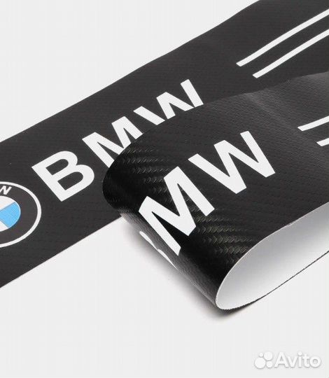 Защитные наклейки на пороги Авто BMW