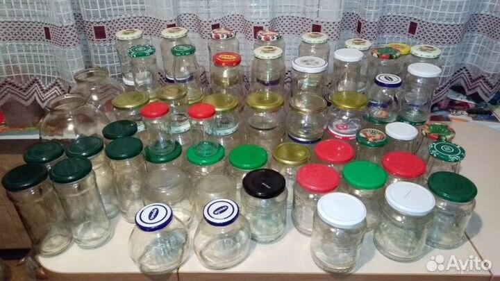 Банки стекло с крышками 0,25; 0,5; 0,7;1;1,5; 2;3