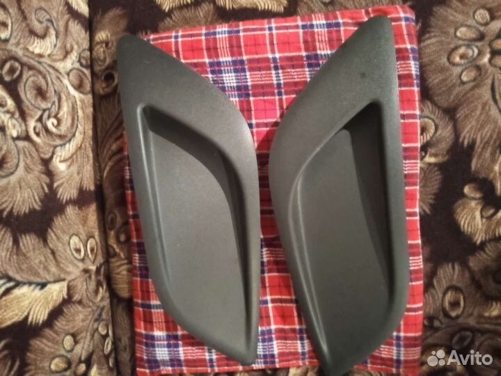 Заглушки под передний бампер ford focus 2 рестайл