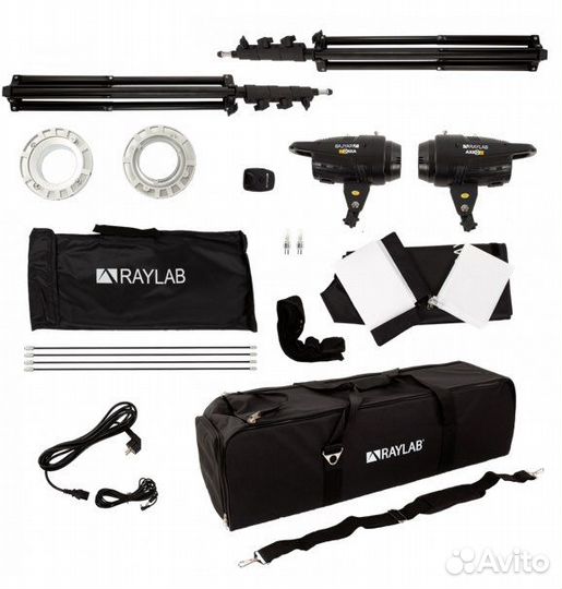 Комплект импульсного света Raylab Axio III 200