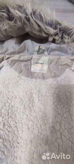 Зимнее пальто для девочки