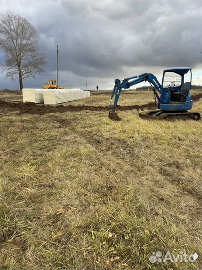 Услуги мини экскаватора