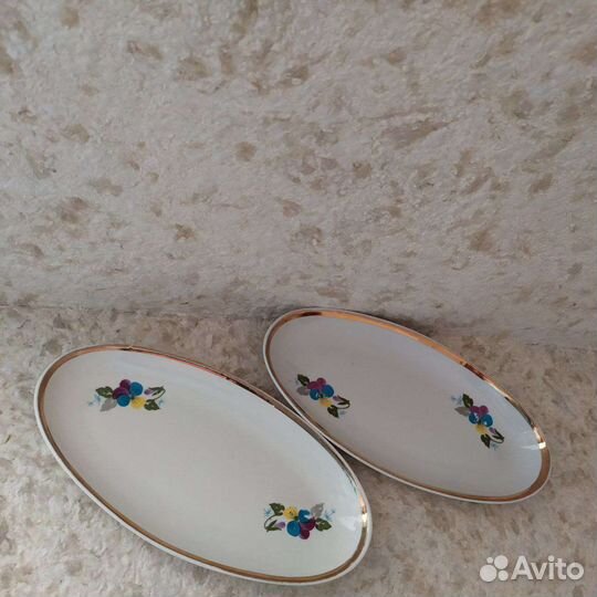 Тарелки посуда СССР