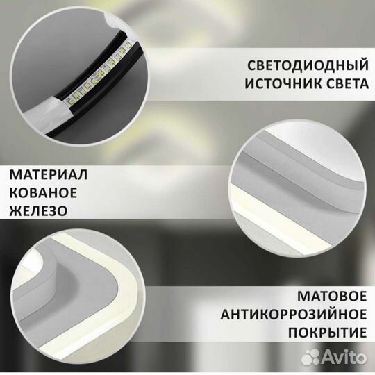 Светильник потолочный светодиодный