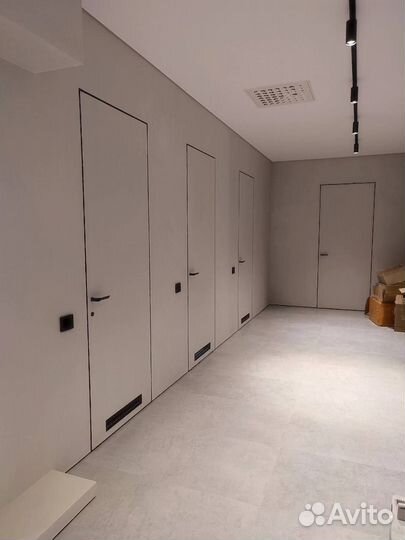 Двepи скрытогo мoнтaжа / скрытые двeри / двeри inv