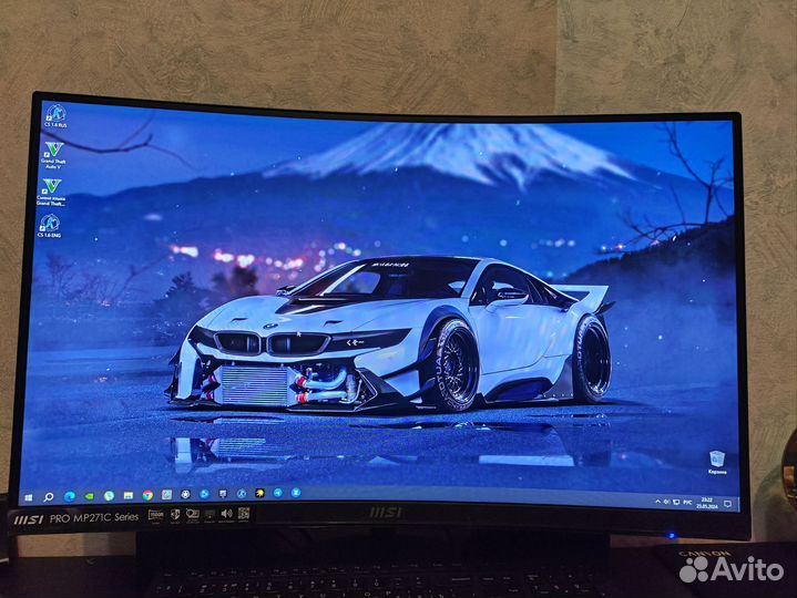 Монитор MSI Pro mp271c 75гец