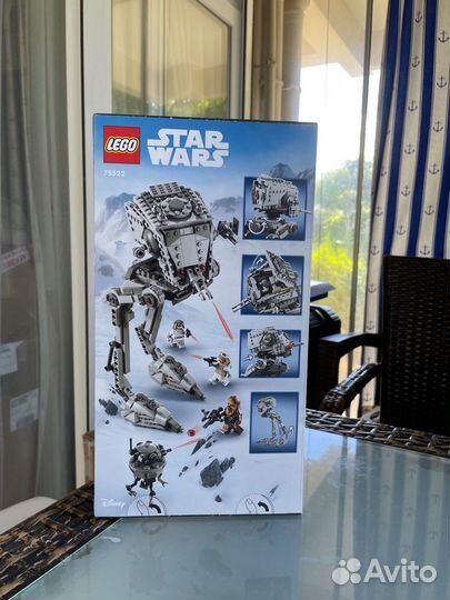 Lego 75322 AT-ST на планете Хот