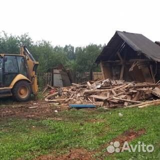 Демонтаж домов снос зданий снос домов, гаражей