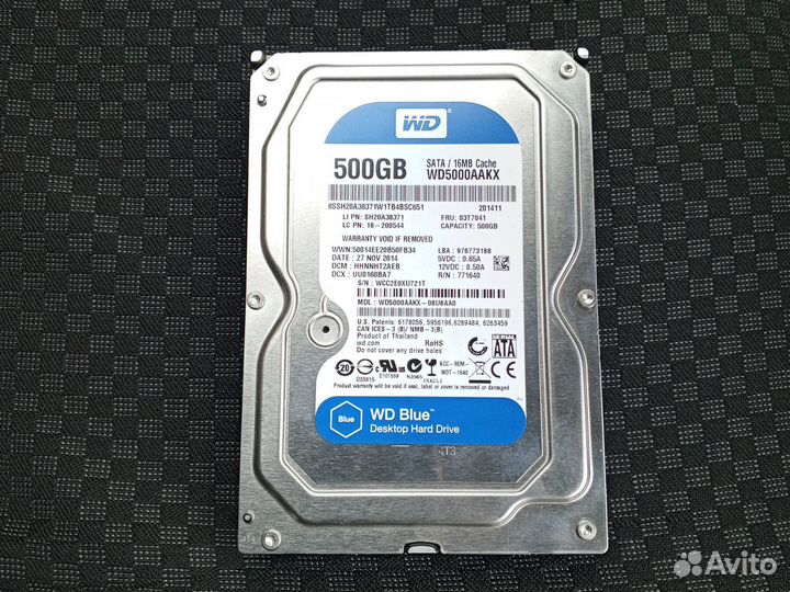 Жёсткий диск wd 500gb