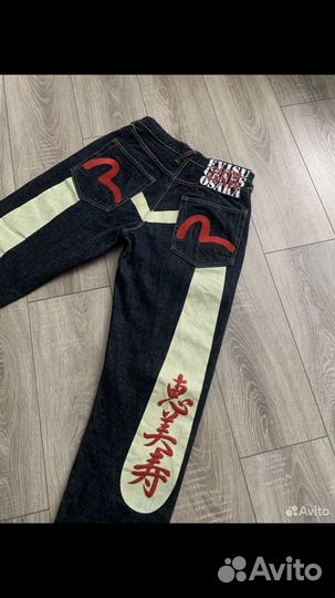 Джинсы evisu genes osaka