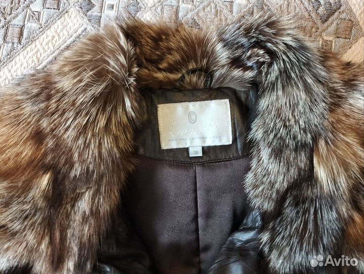 Куртка кожаная женская