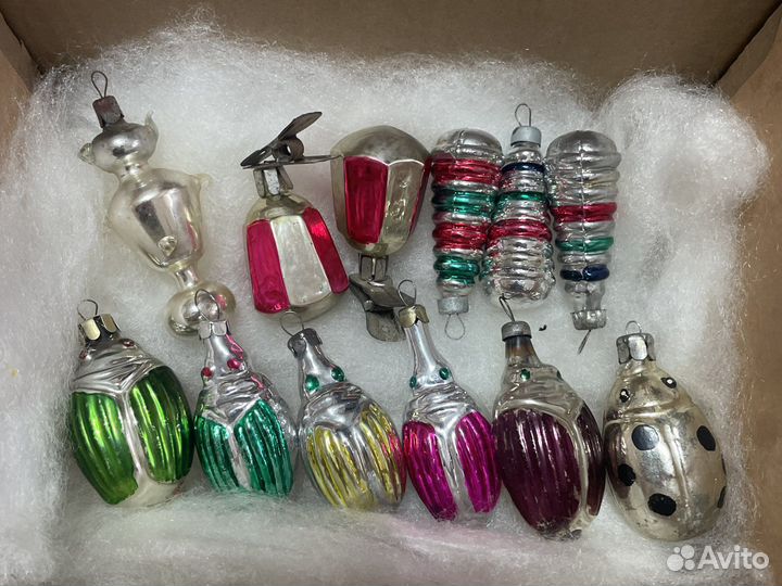 Елочные игрушки СССР