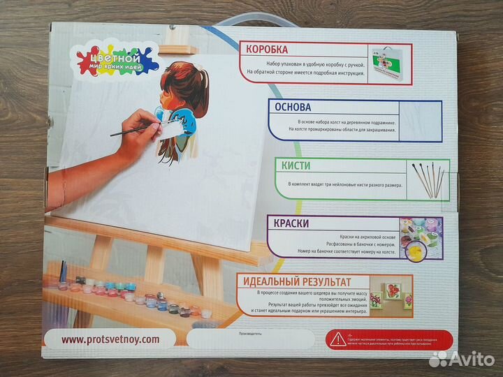 Картина по номерам на холсте Ван Гог 