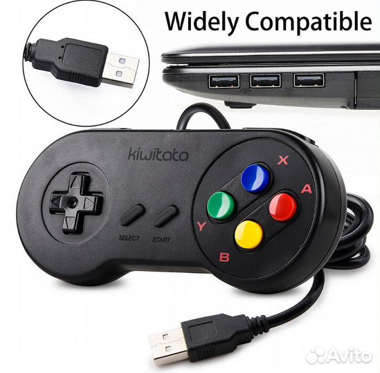 Геймпад KiwiTata Snes с Usb входом