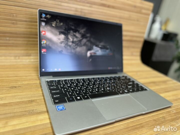 Современный тонкий, быстрый ноутбук 14