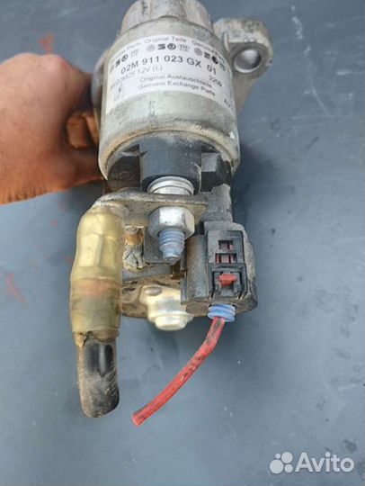 Стартер volkswagen passat b7 2.0 02m911023gx. 20210212. 0001121