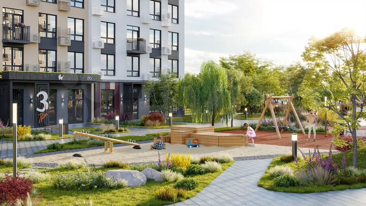 1-к. квартира, 33,6 м², 19/25 эт.