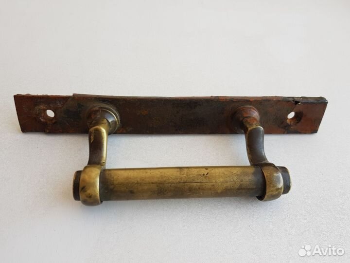 Старинная ручка дверная, оконная. Бронза Царизм