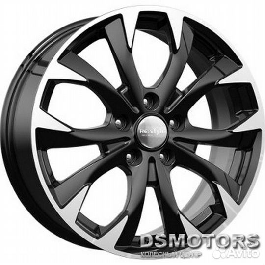 Диски кс740 7.0/17 5x112 ET50 d57.1 алмаз чёрный