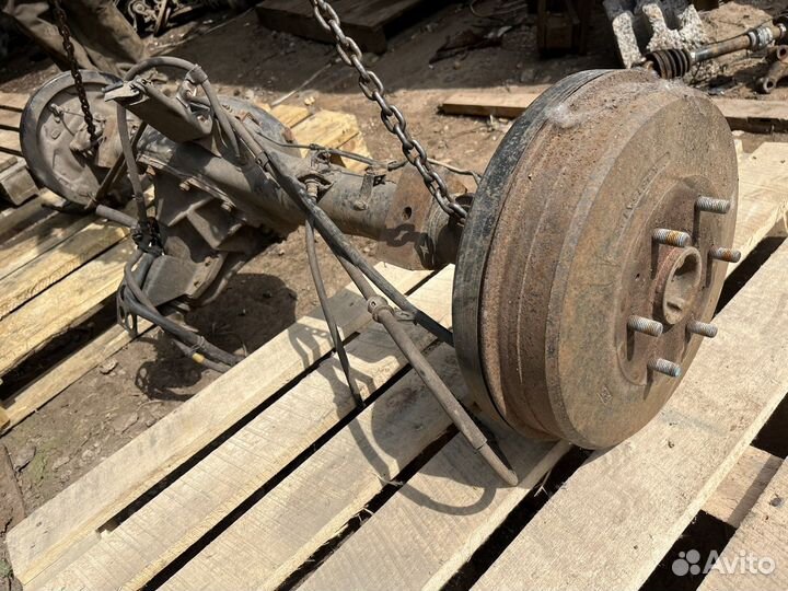 Задний мост всборе mitsubishi l200