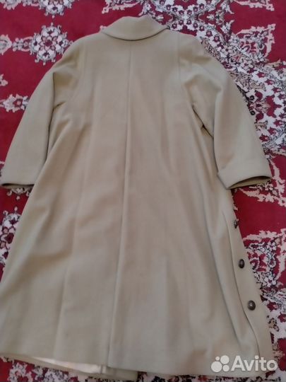 Пальто кашемировое демисезонное