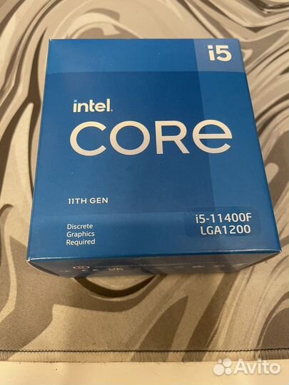 Intel core i5 11400f box