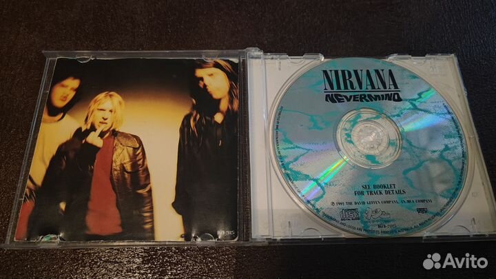 CD диск Nirvana Nevermind 1991