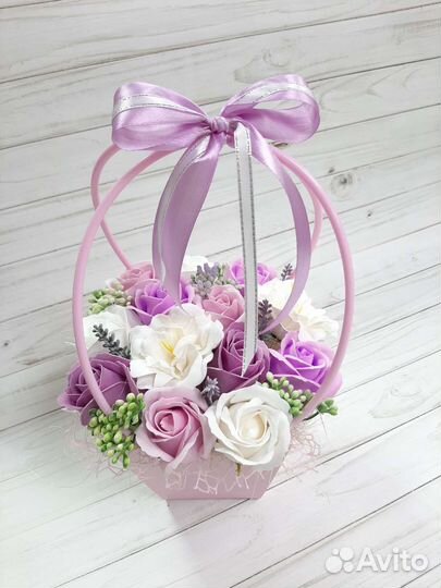 Букет из мыла