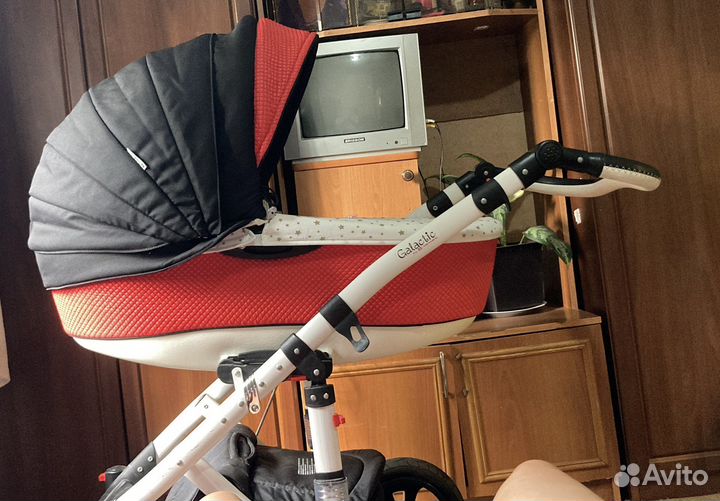 Коляска 2 в 1 adamex галактик