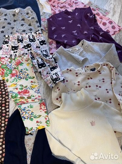 Детские вещи пакетом для девочек 2-3года