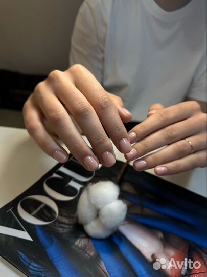 Маникюр с покрытием гель лак