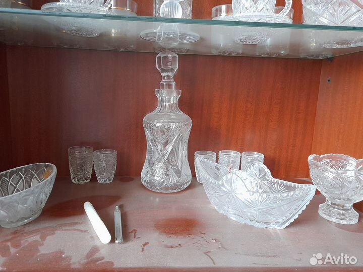 Хрустальная посуда СССР