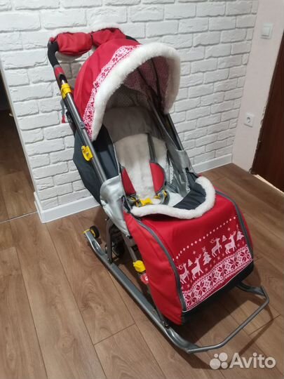 Санки-коляска