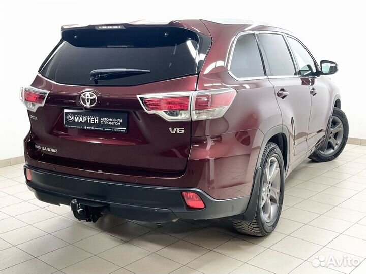 Toyota Highlander 3.5 AT, 2014, 298 192 км