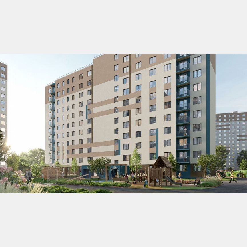1-к. квартира, 31,8 м², 4/16 эт.