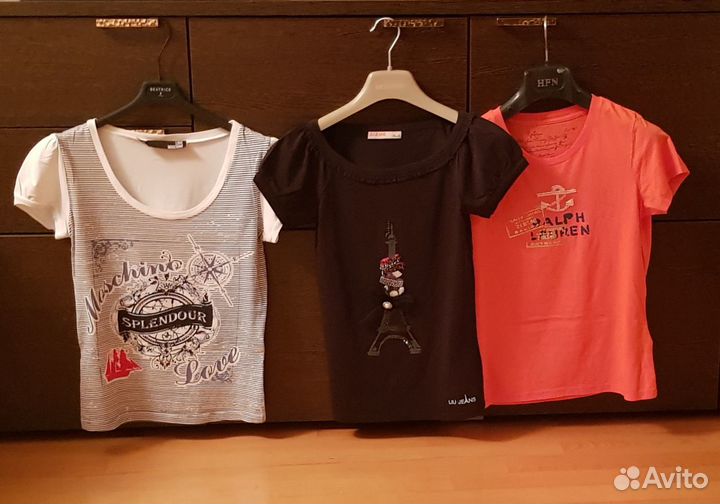 Футболка Новая Liu Jo,Moschino,Ralph Lauren,Max&Co