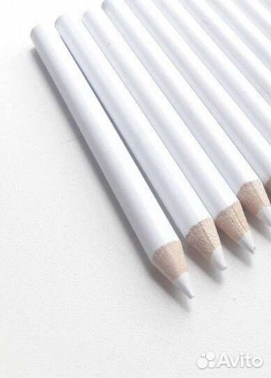 Карандаши для страз ногтей белый