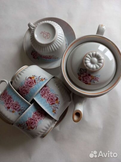 Чайный сервиз СССР, 11 предметов