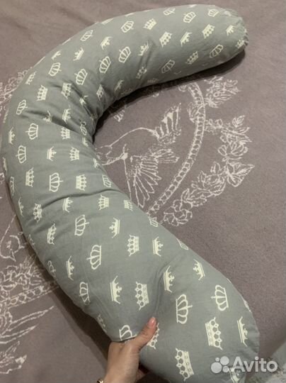 Подушка для беременных с шариками