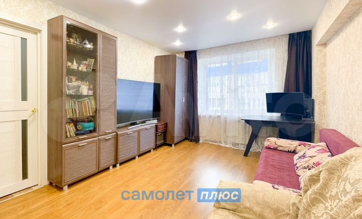 2-к. квартира, 48,5 м², 6/6 эт.