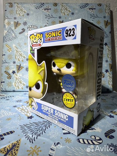 Funko pop Super Sonik w/Chase Exc.#923